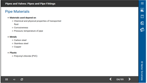 Pipes and Valves: Pipes and Pipe Fittings