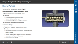 Screw Type Positive Displacement Pump