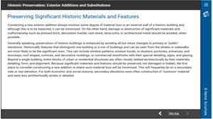 Historic Preservation: Exterior Additions and Substitutions