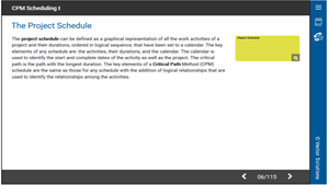 CPM Scheduling Part I
