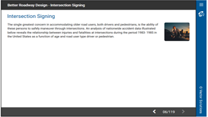 Better Roadway Design - Intersection Signing
