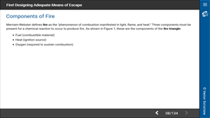 Fire!  Designing Means of Escape 