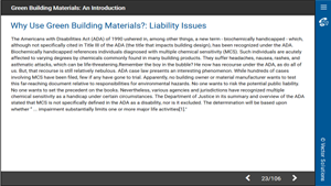 Green Building Materials: An Introduction