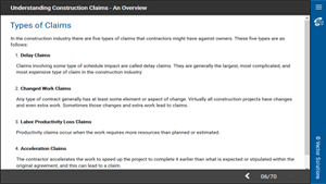 Understanding Construction Claims