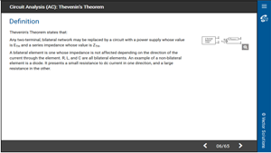 Circuit Analysis (AC): Thevenin's Theorem 