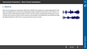 Overcurrent Protection I - Short Circuit Calculations