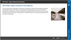 HEC-RAS - Open Channel Flow Basics