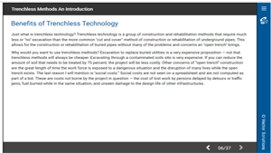Trenchless Methods: An Introduction