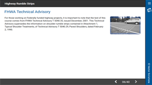 Highway Rumble Strips 