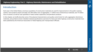 Highway Engineering: Part 2 - Highway Materials, Maintenance and Rehabilitation
