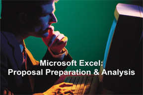 Excel: Proposal Preparation & Analysis for Engineers and Architects
