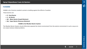 Spray Polyurethane Foam Air Barriers