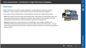 Green Infrastructure 1: Introduction to High Performance Guidelines 