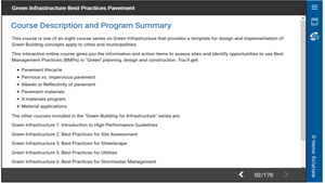 Green Infrastructure 4: Best Practices for Pavement