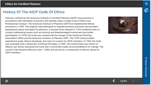 Ethics for Certified Planners
