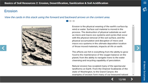 Basics of Soil Resources 2: Erosion, Desertification, Salinization & Soil Acidification