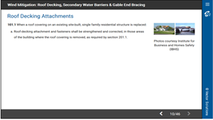Wind Mitigation: Roof Decking, Secondary Water Barriers & Gable End Bracing