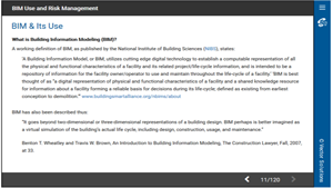 BIM Use and Risk Management 