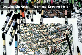 Drawing Shortcuts - Traditional Drawing Tools 