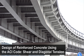 Design of Reinforced Concrete Using the ACI Code: Shear and Diagonal Tension 