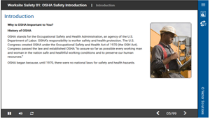 Worksite Safety 01: OSHA Safety Introduction