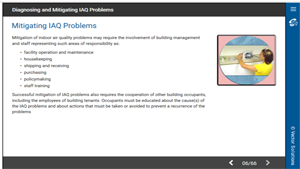 Diagnosing and Mitigating IAQ Problems Part II