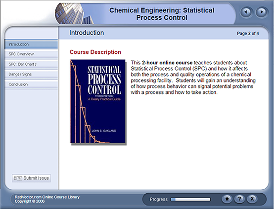 Chemical Engineering: Statistical Process Control