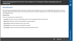 Financial Management 2 & 3: Pricing for Profits, Generating Cash and Getting Paid