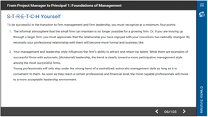From Project Manager to Principal 1: Foundations of Management
