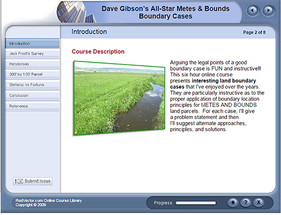 Dave Gibson's All-Star Metes & Bounds Boundary Cases