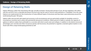 Gabions - Design of Retaining Walls