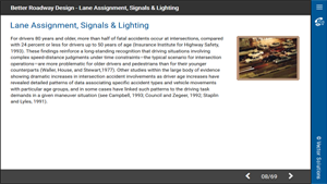 Better Roadway Design - Lane Assignment, Signals & Lighting