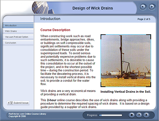 Design of Wick Drains