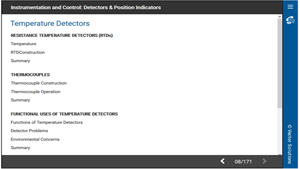 Instrumentation and Control: Detectors & Position Indicators