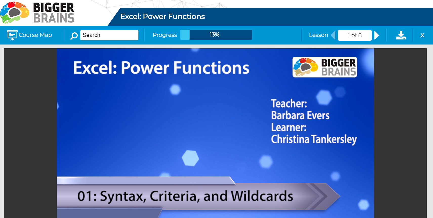 Excel: Power Functions