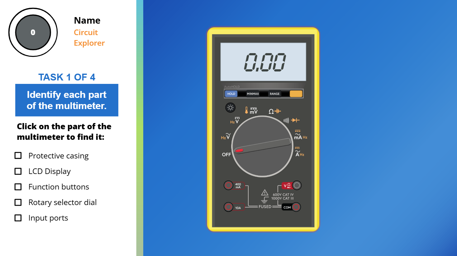 Electrical Skills Challenge: Digital Multimeter Use