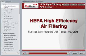 HEPA High Efficiency Filters