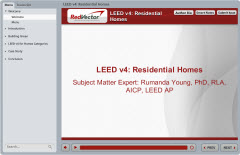 30 Hour LEED AP Homes Credentialing Maintenance Program (CMP) Package (Based on LEED v4)
