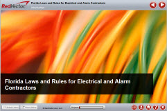 Florida Laws and Rules for Electrical and Alarm Contractors Based on Published Florida Statutes