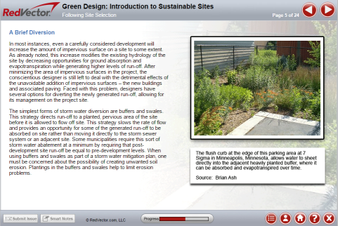 Green Design: Introduction to Sustainable Sites (Based on LEED v4)