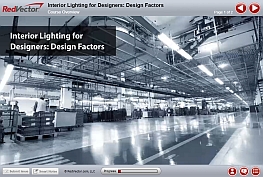 Interior Lighting for Designers: Design Factors