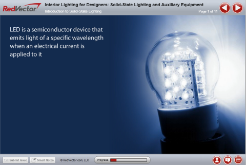 Interior Lighting for Designers: Solid-State Lighting and Auxiliary Equipment