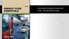 2015 International Energy Conservation Code - Residential Essentials