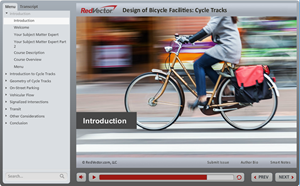 Design of Bicycle Facilities - Cycle Track Design