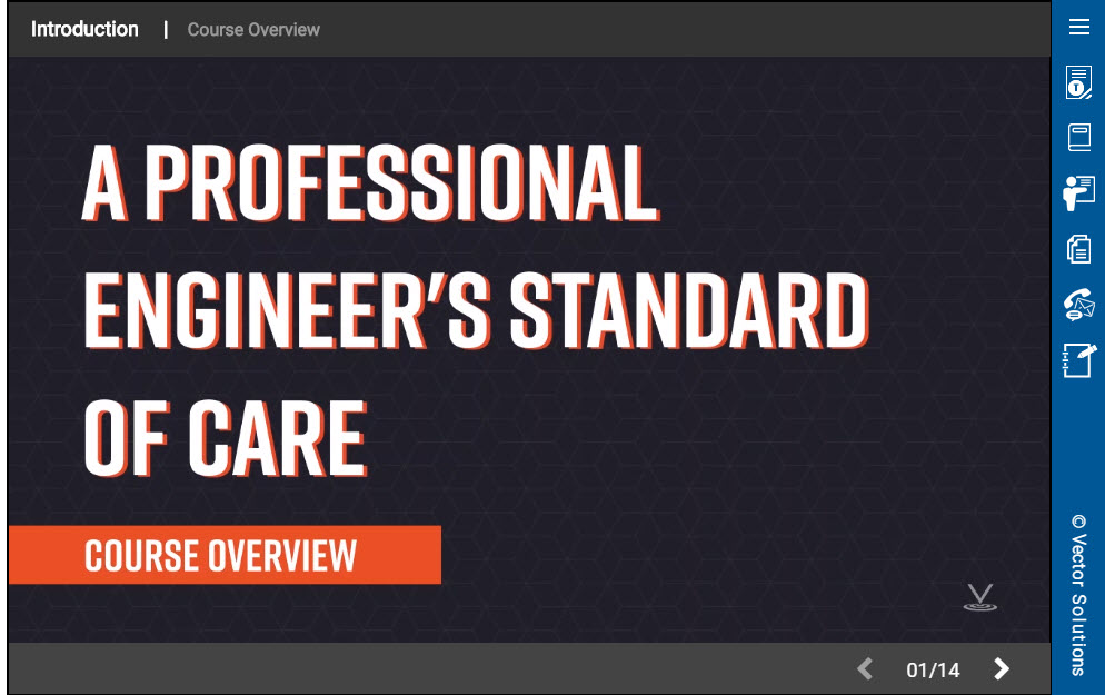 A Professional Engineer's Standard of Care