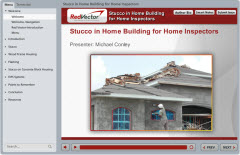 Stucco in Home Building for Home Inspectors