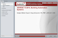 ASHRAE Guideline 13-2014, Building Automation Systems