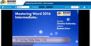 Mastering Word 2016, Intermediate