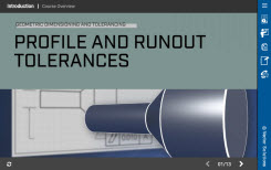 Geometric Dimensioning and Tolerancing (GD&T): Profile and Runout Tolerances
