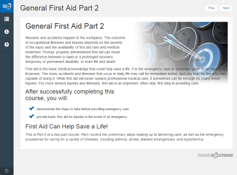General First Aid, Part II